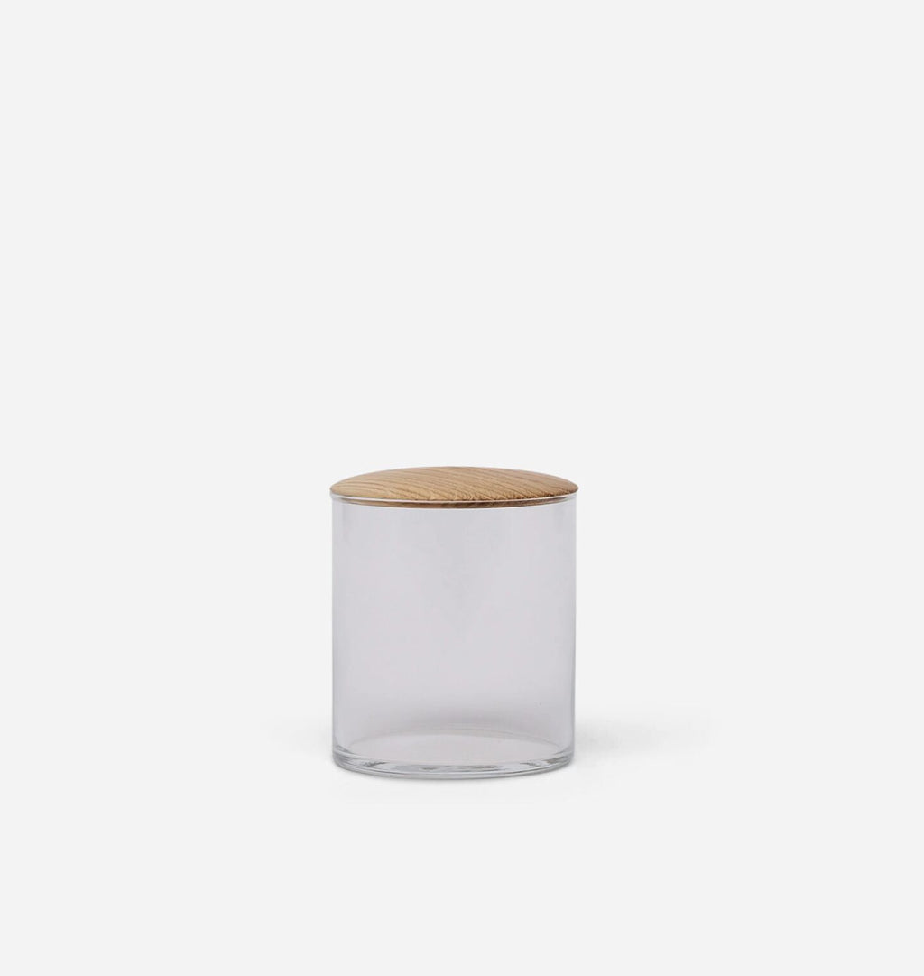Simple Oak Storage Container Small
