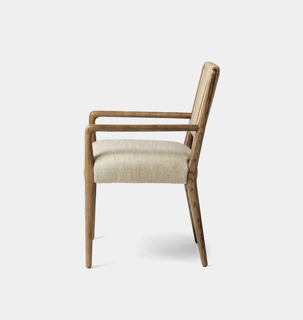 Haxton Dining Armchair Wheat