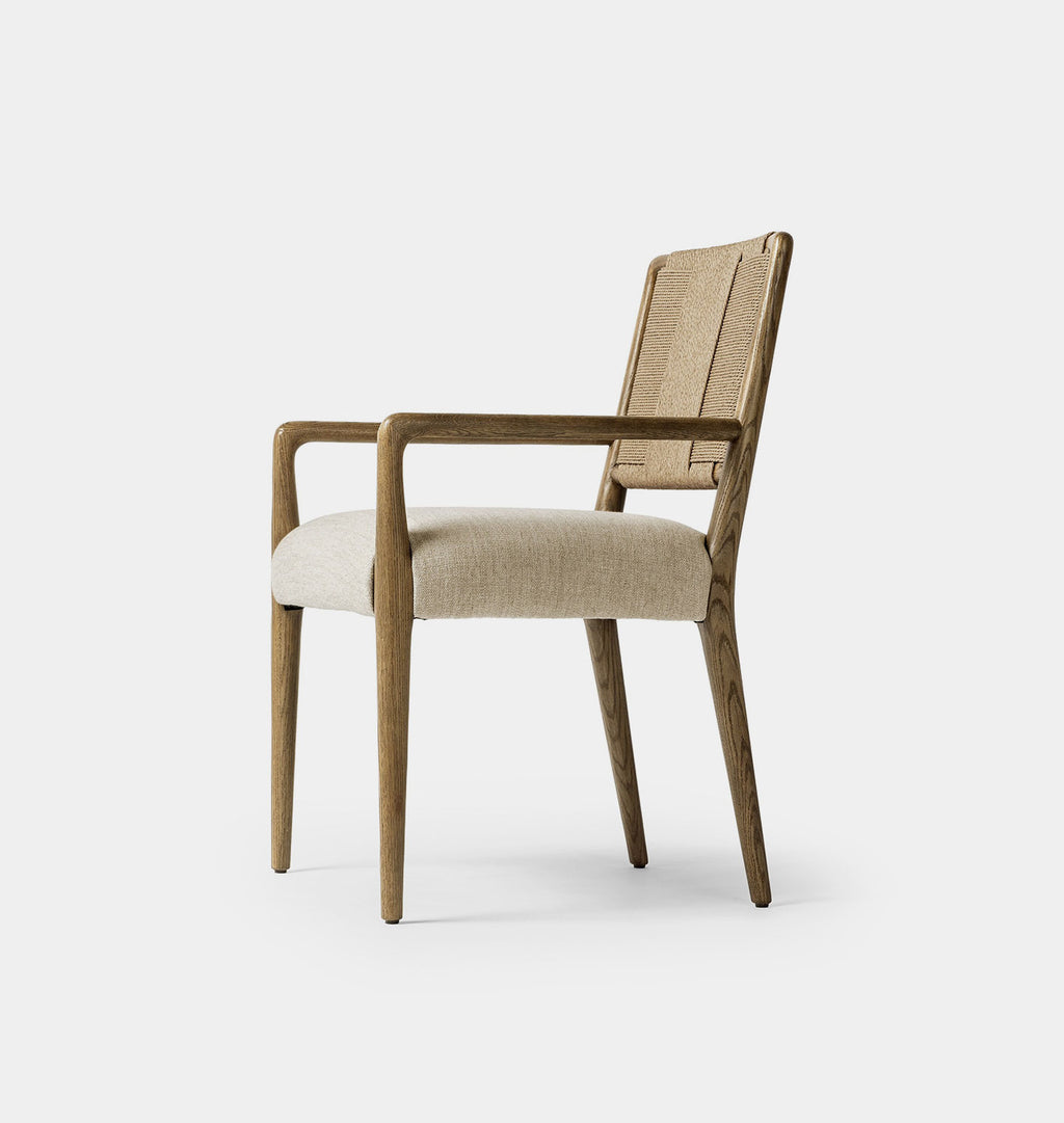 Haxton Dining Armchair Wheat