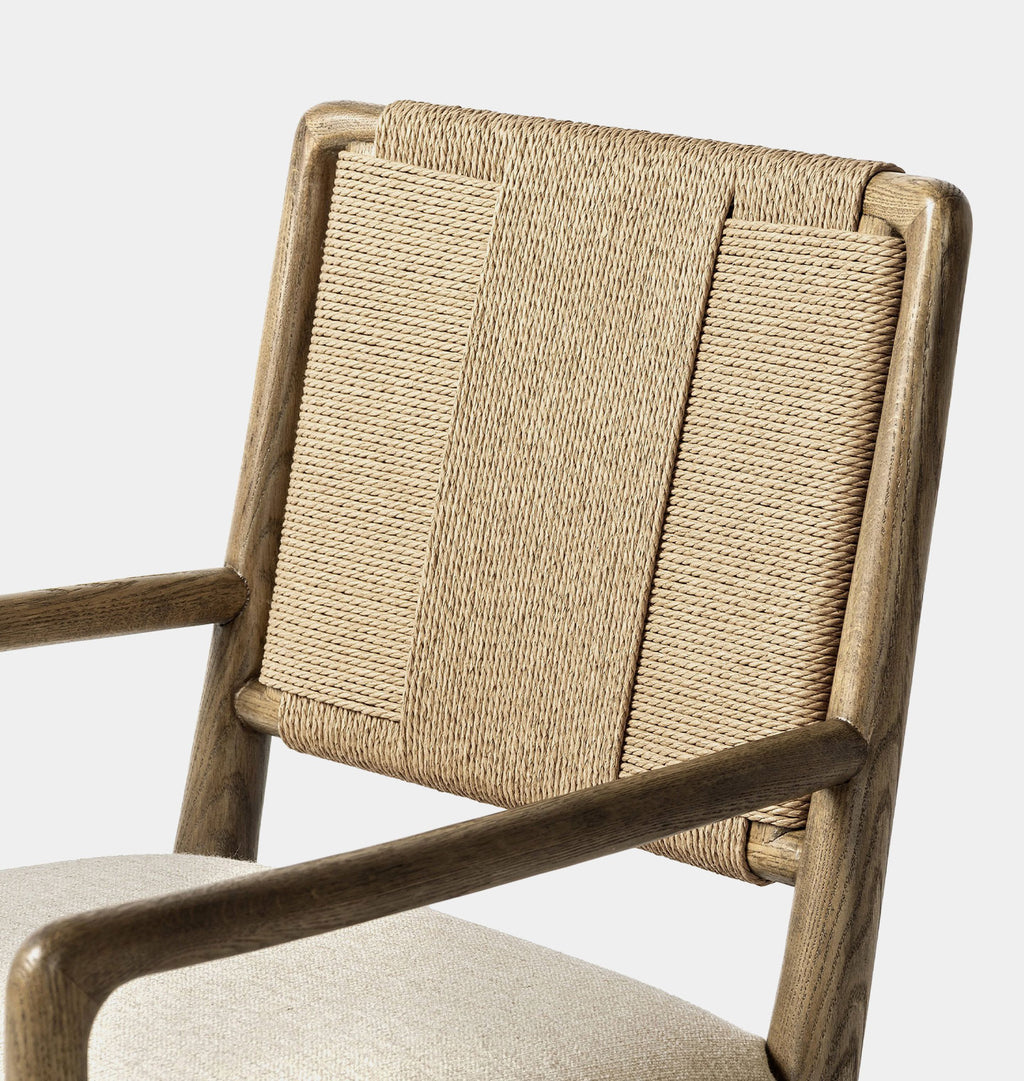 Haxton Dining Armchair Wheat