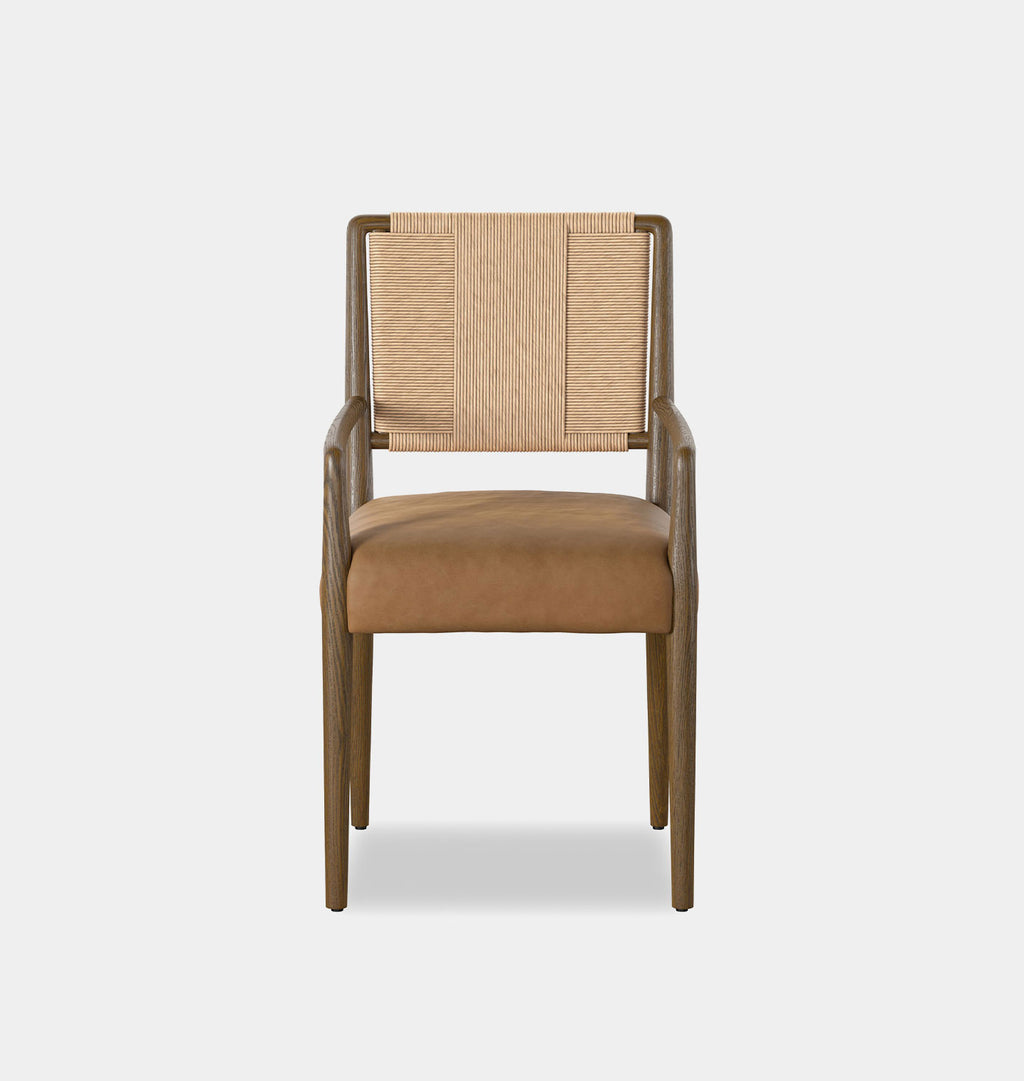Haxton Dining Armchair Camel