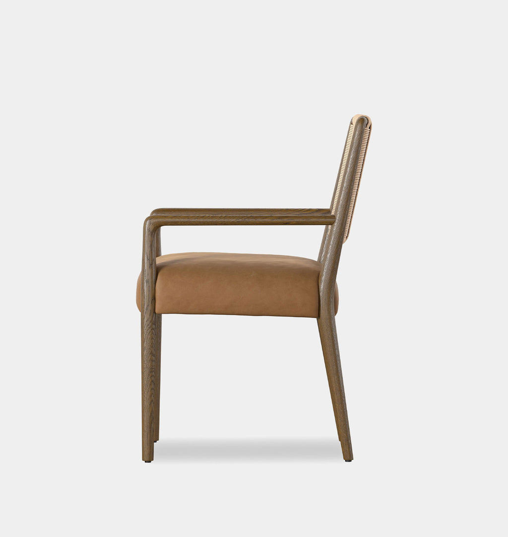 Haxton Dining Armchair Camel