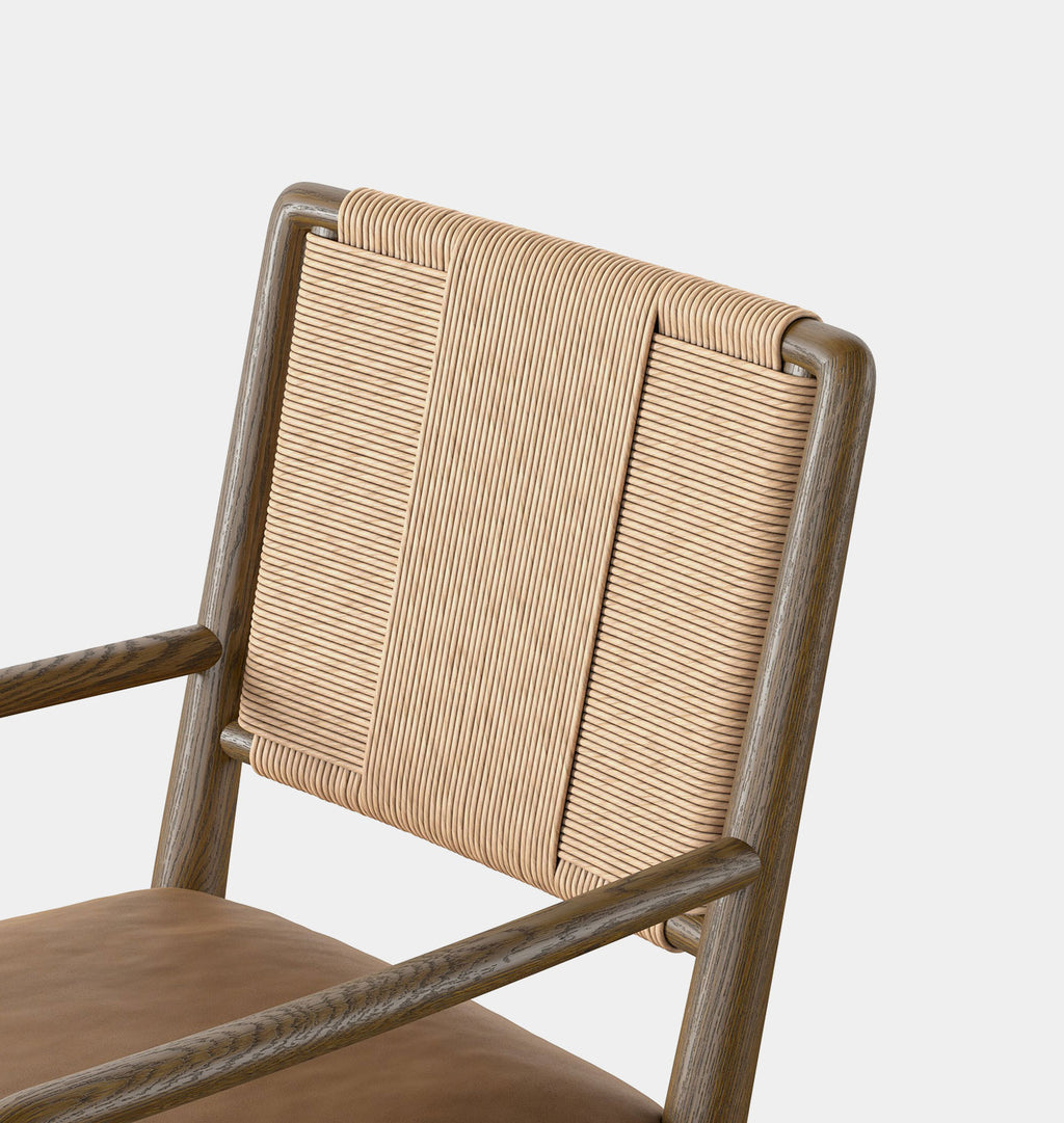 Haxton Dining Armchair Camel
