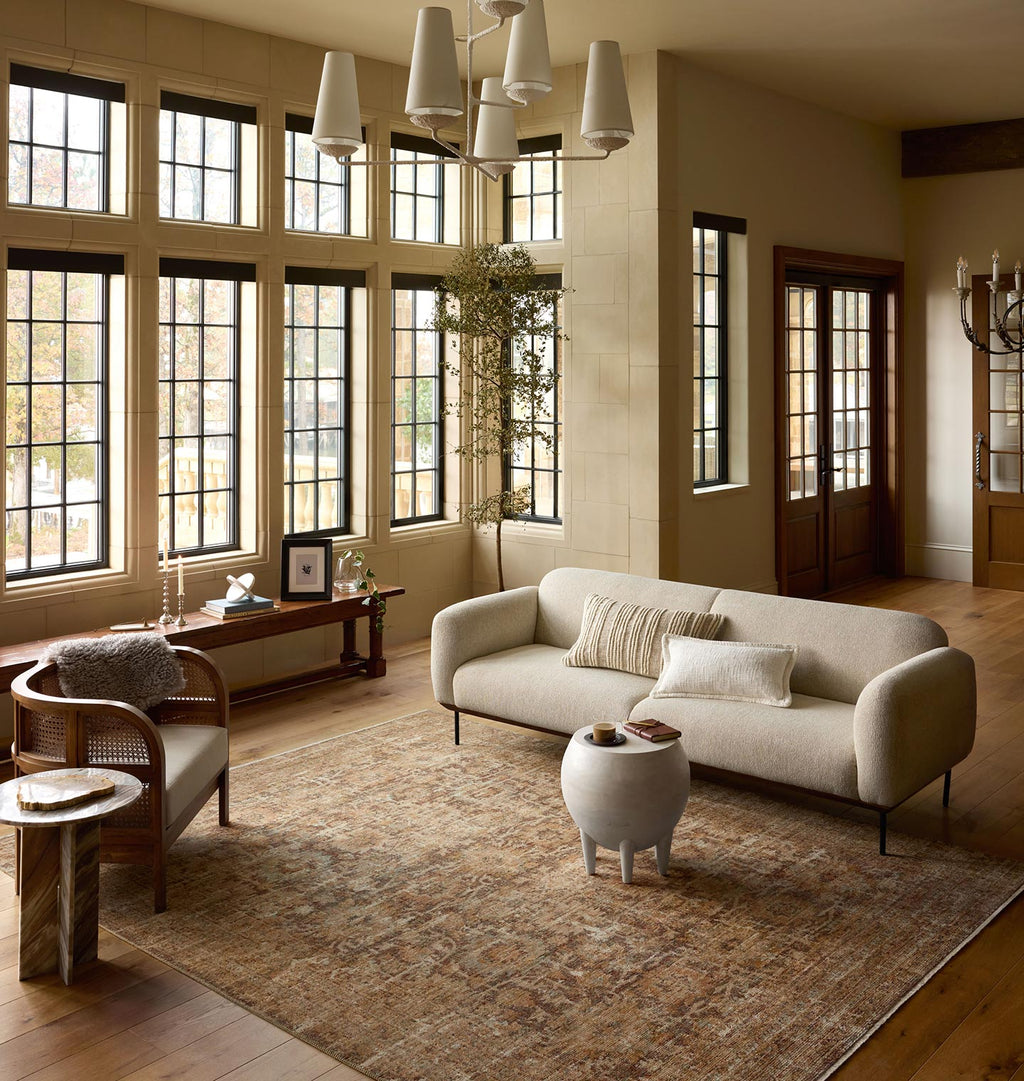 Heritage HER-02 Bark / Multi Area Rug