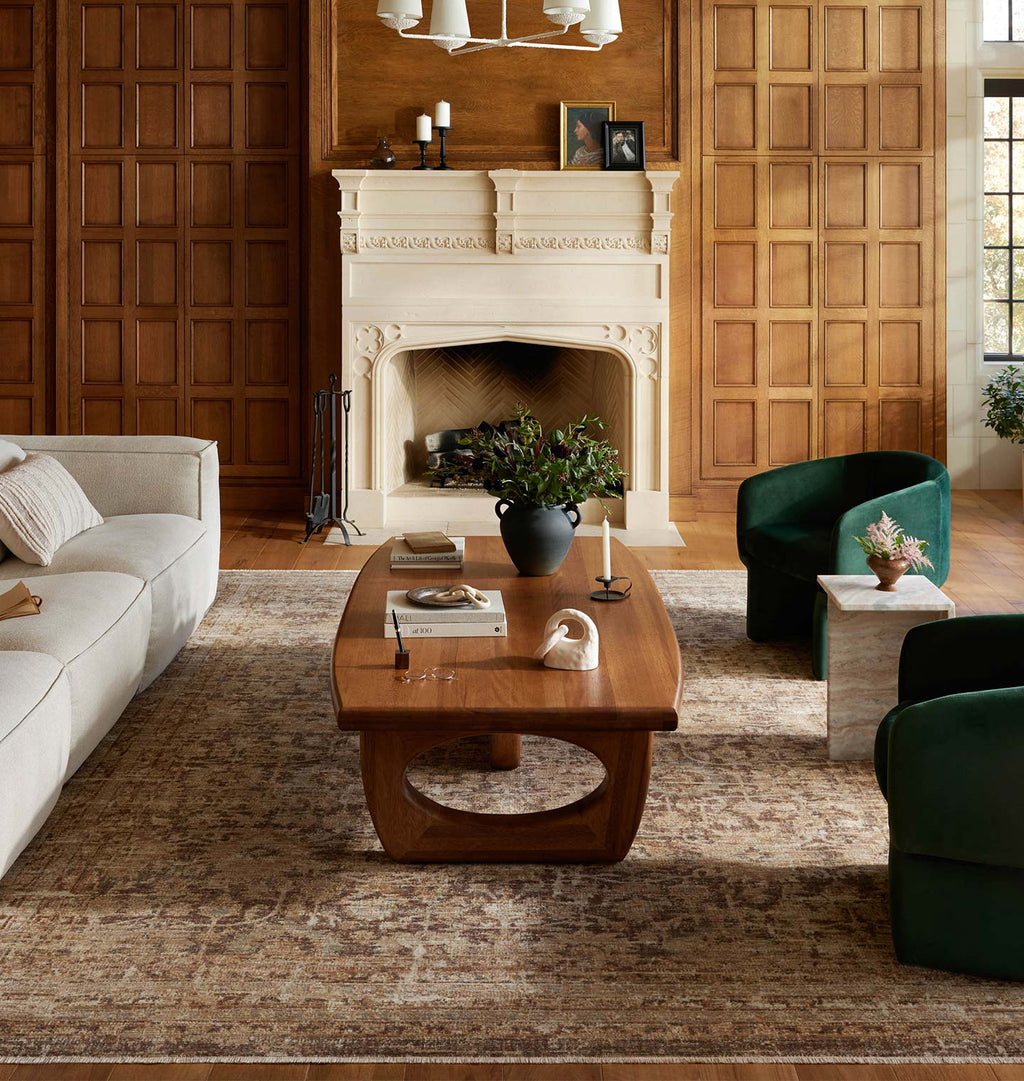 Heritage HER-02 Bark / Multi Area Rug
