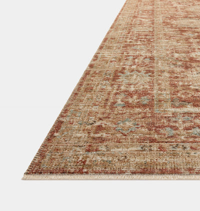 Heritage HER-03 Brick / Multi 18" x 18" Sample Rug