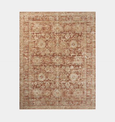Heritage HER-03 Brick / Multi Area Rug