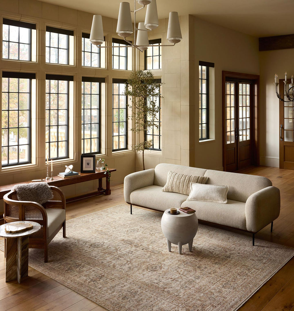 Heritage HER-04 Ivory / Natural Area Rug
