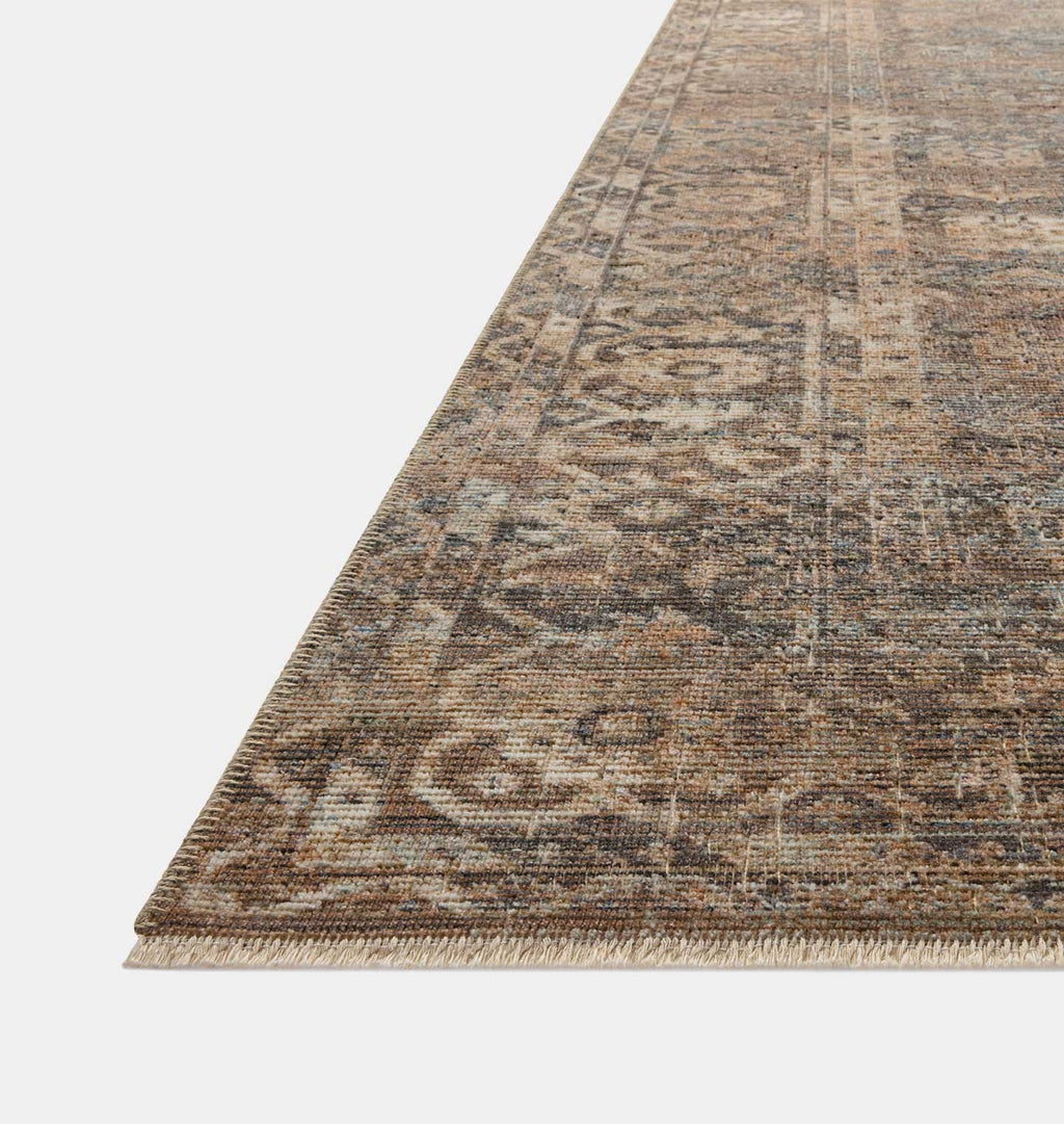 Heritage HER-07 Mocha / Denim Area Rug