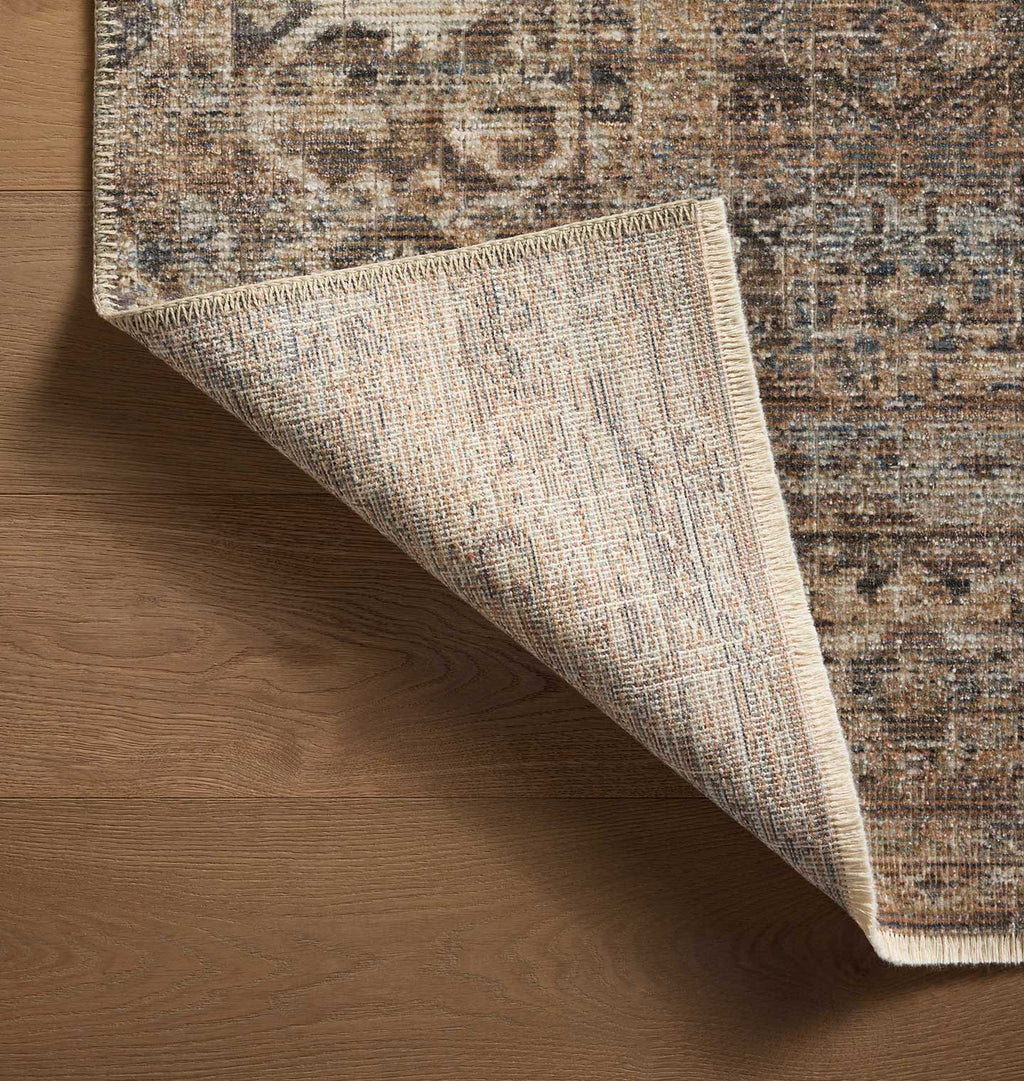 Heritage HER-07 Mocha / Denim Area Rug