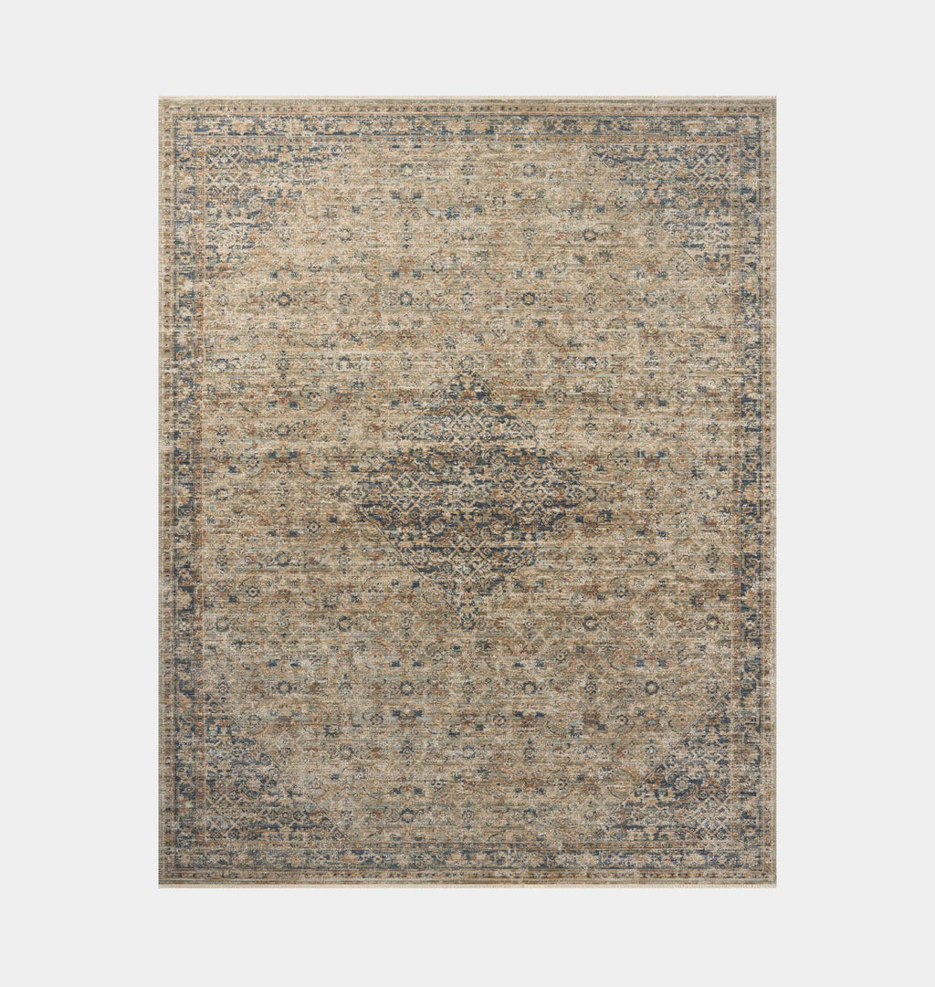 Heritage HER-08 Sage / Navy Area Rug