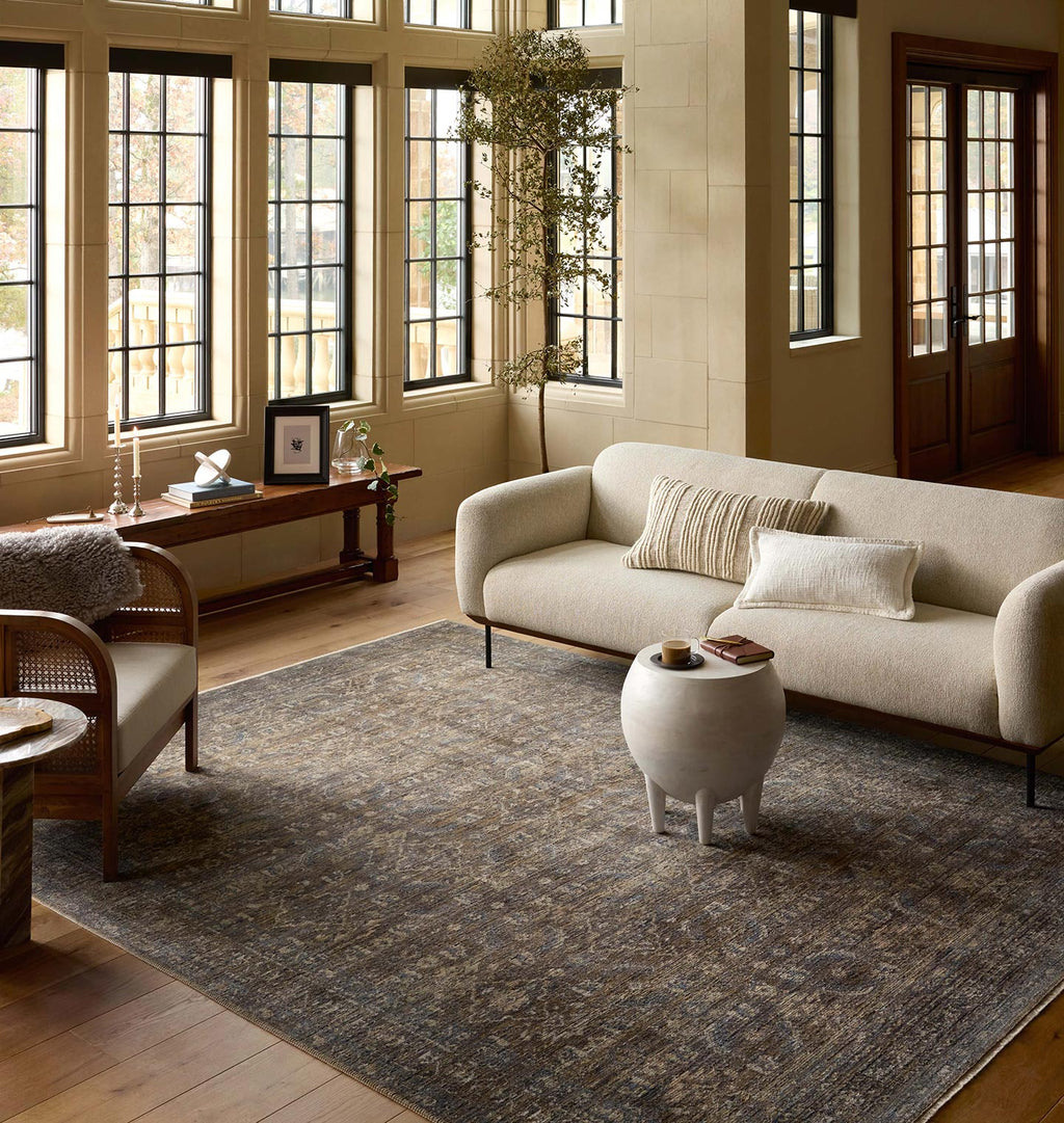 Heritage HER-14 Lagoon / Tobacco Area Rug