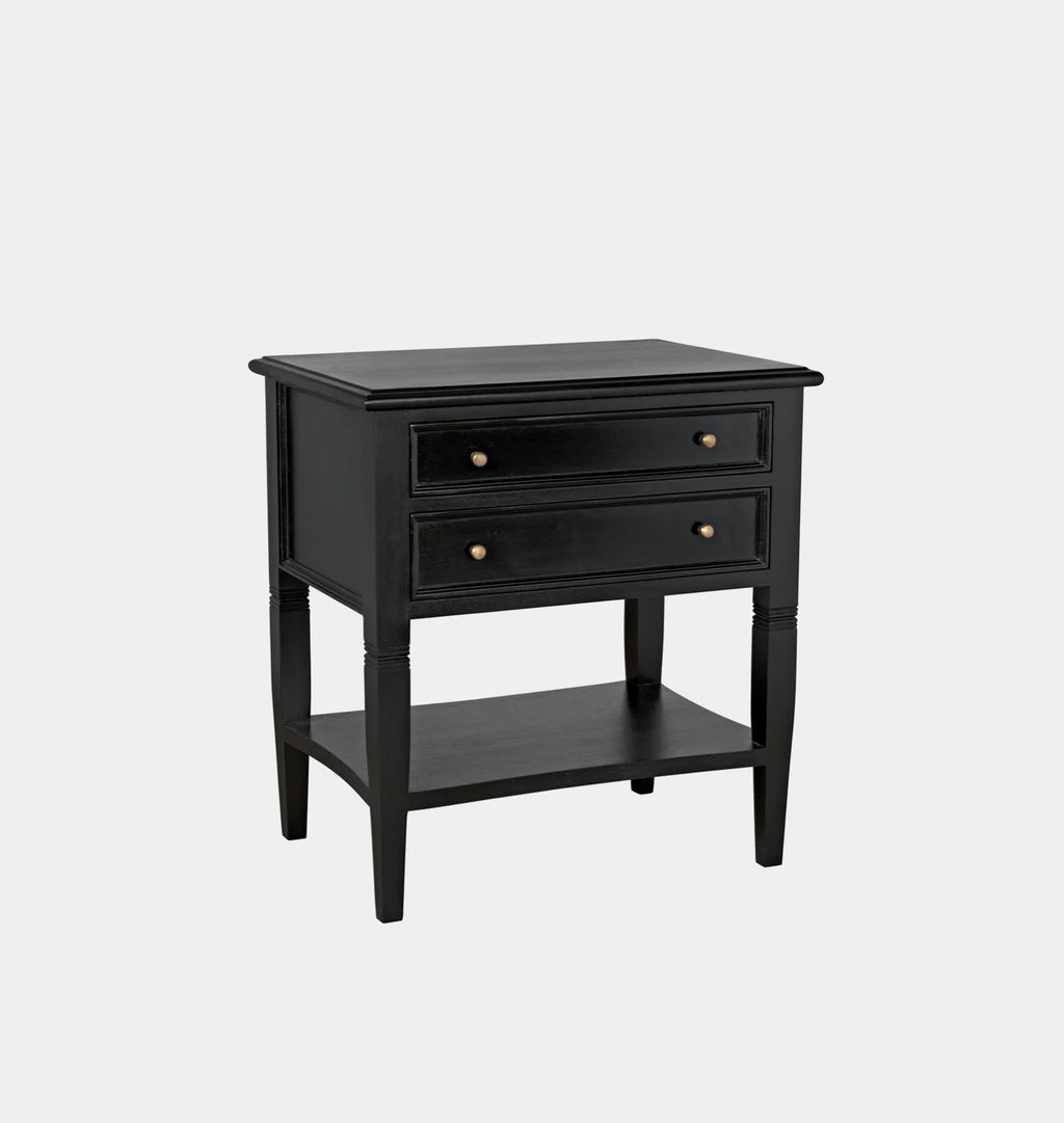 Hewes Side Table Black