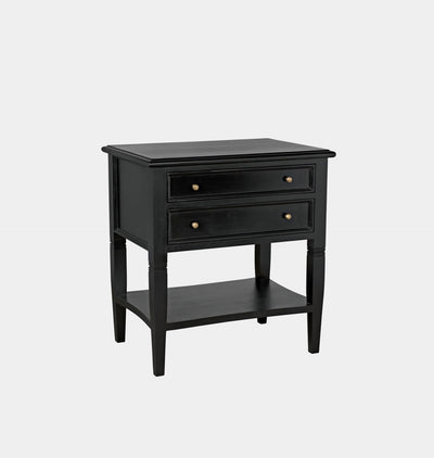Hewes Side Table Black