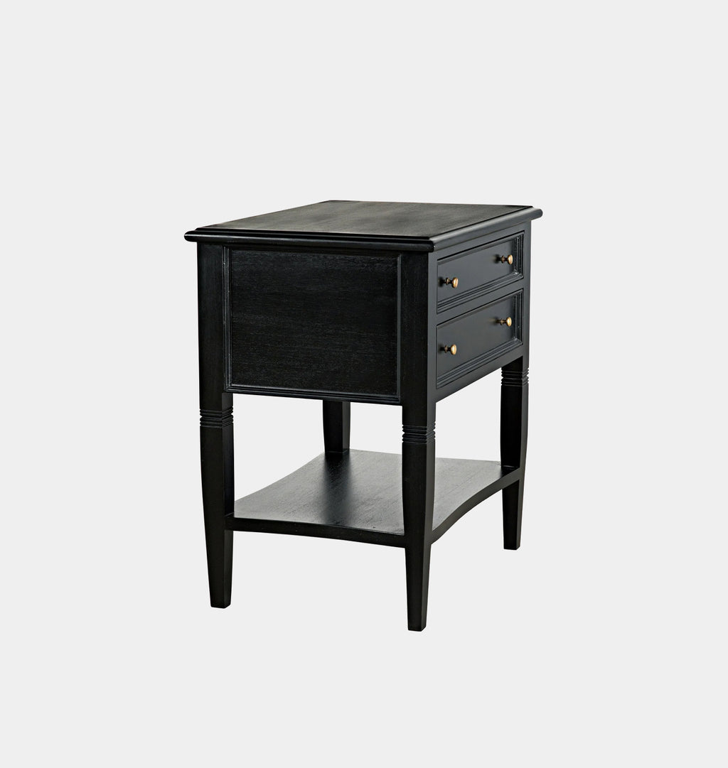 Hewes Side Table Black