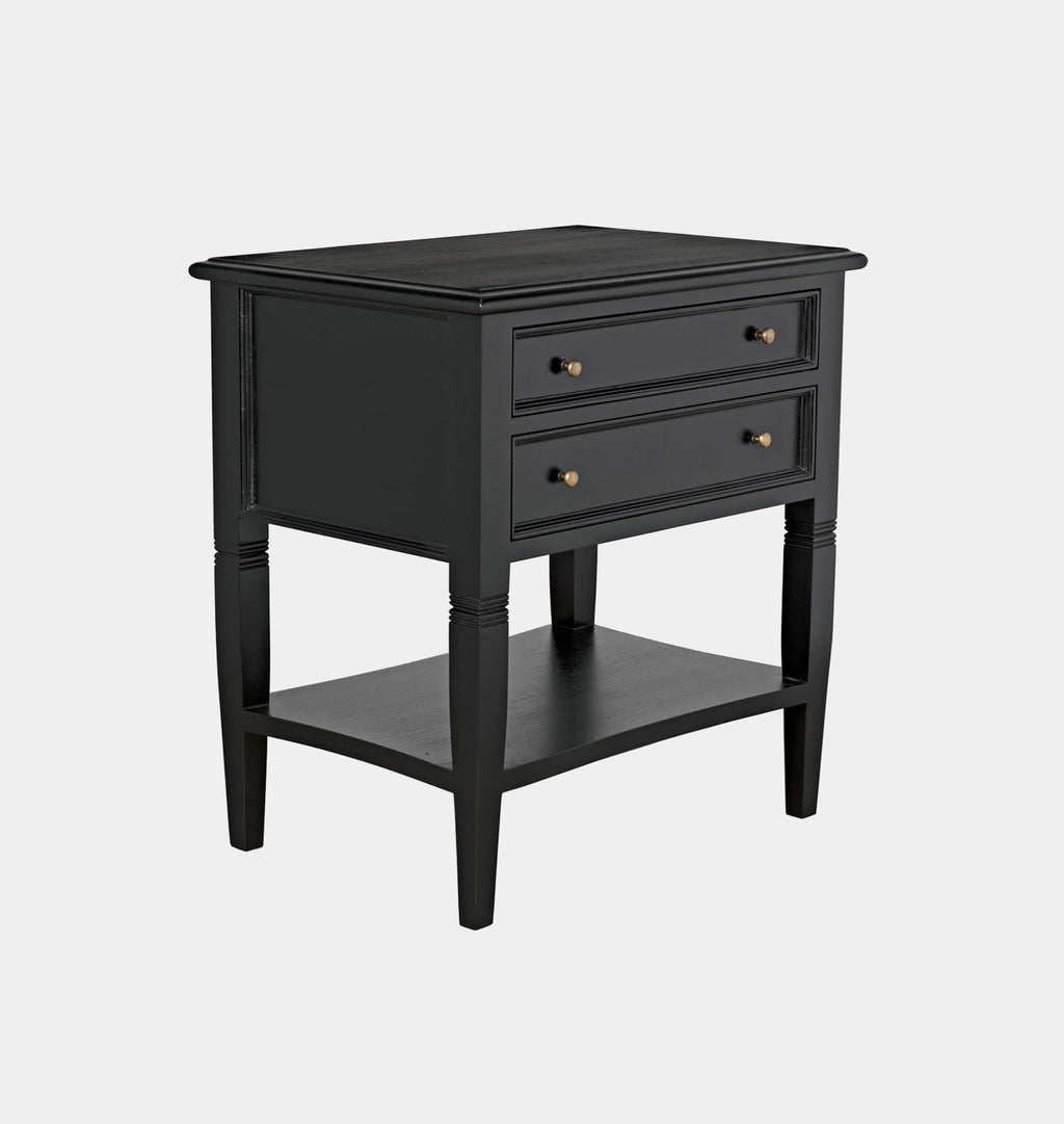 Hewes Side Table Black