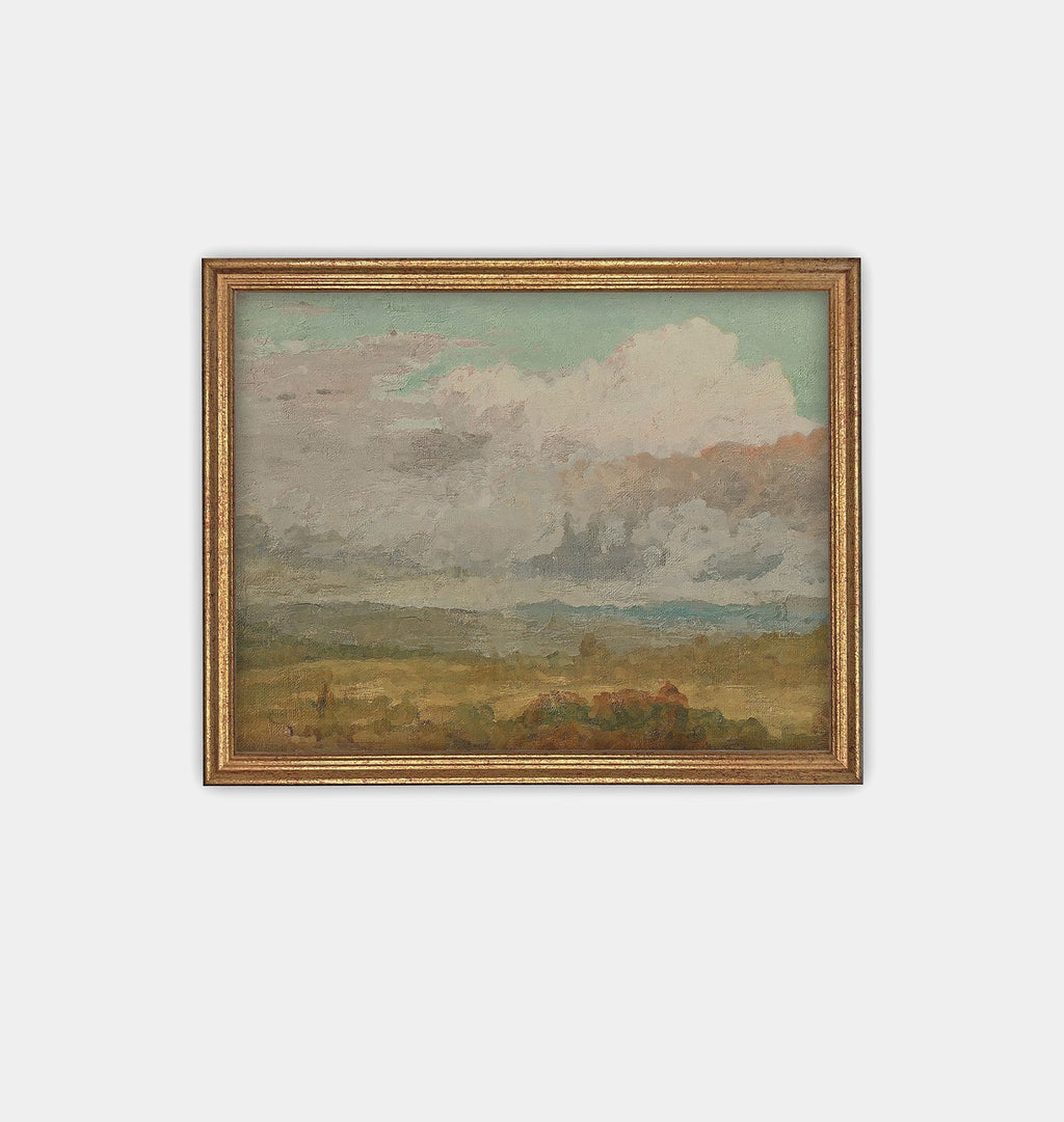 Hudson Valley Framed Print Gold