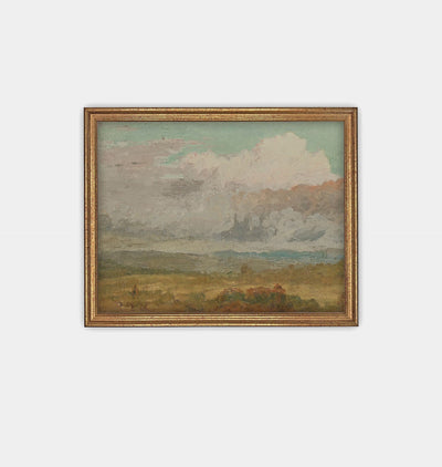 Hudson Valley Framed Print Gold
