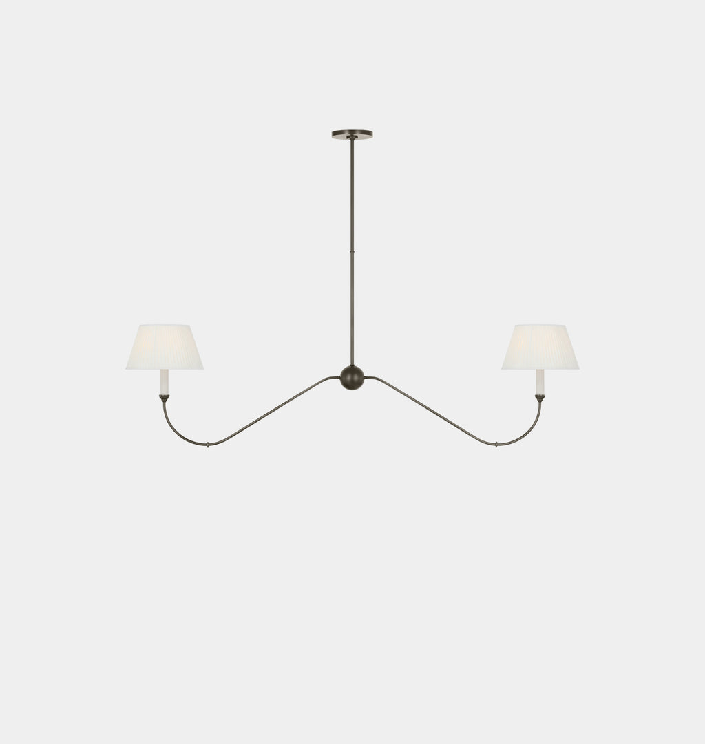 Ingela Linear Chandelier Iron