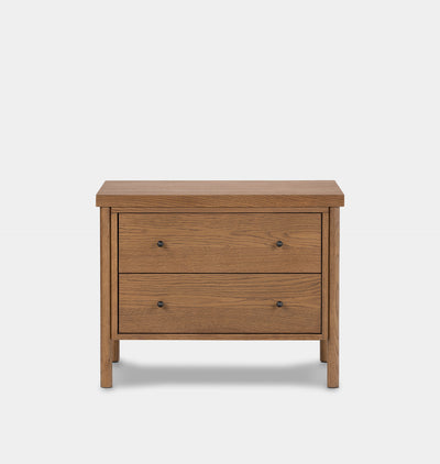 Irina Nightstand Amber Oak