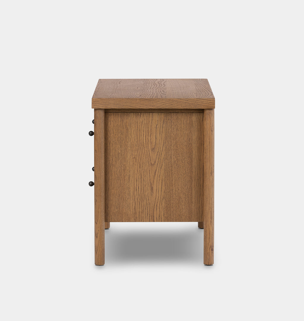 Irina Nightstand Amber Oak