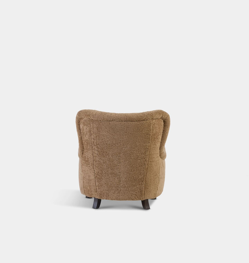 Jude Armchair Maple Shearling