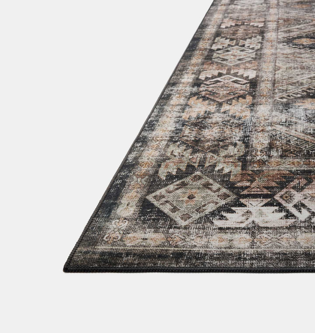 Josie JOS-04 Ink / Earth Washable Area Rug