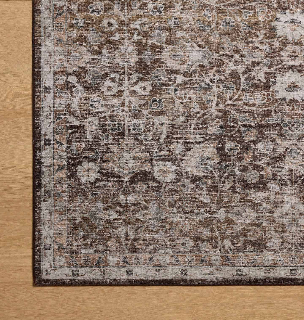 Josie JOS-02 Earth / Natural Washable Area Rug