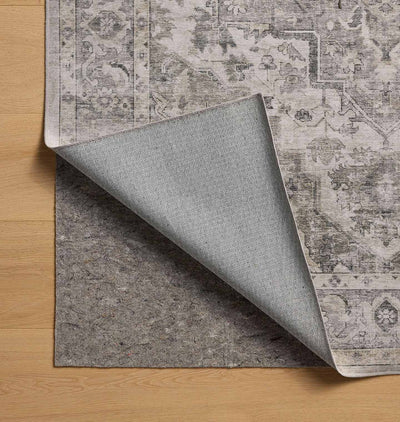 Josie JOS-03 Silver / Natural Washable Area Rug