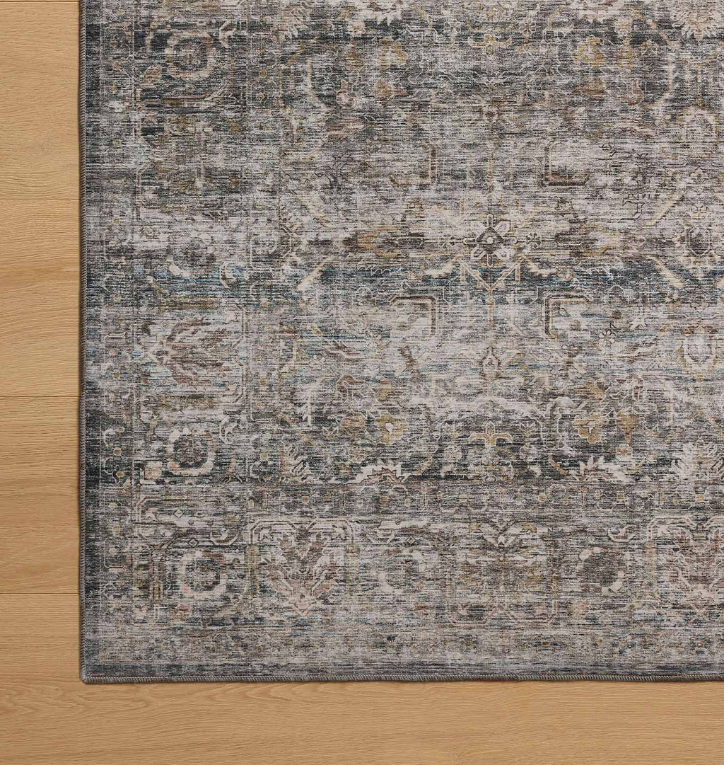 Josie JOS-05 Dove / Gold Washable Area Rug