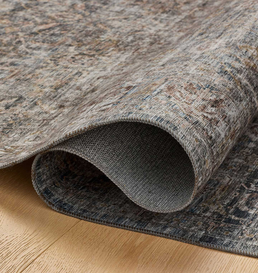 Josie JOS-05 Dove / Gold Washable Area Rug