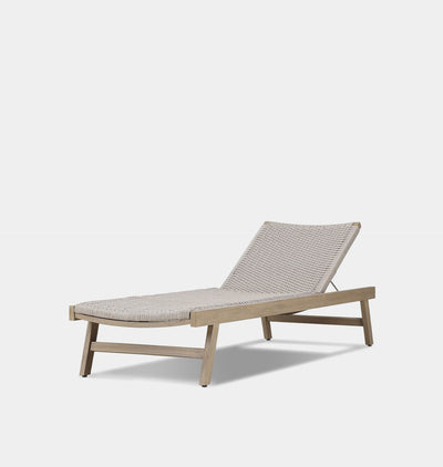 Kagan Outdoor Woven Chaise Brown
