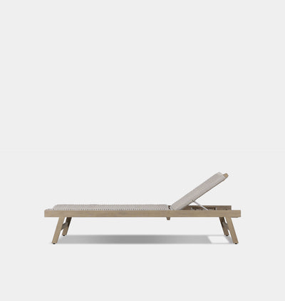 Kagan Outdoor Woven Chaise Brown