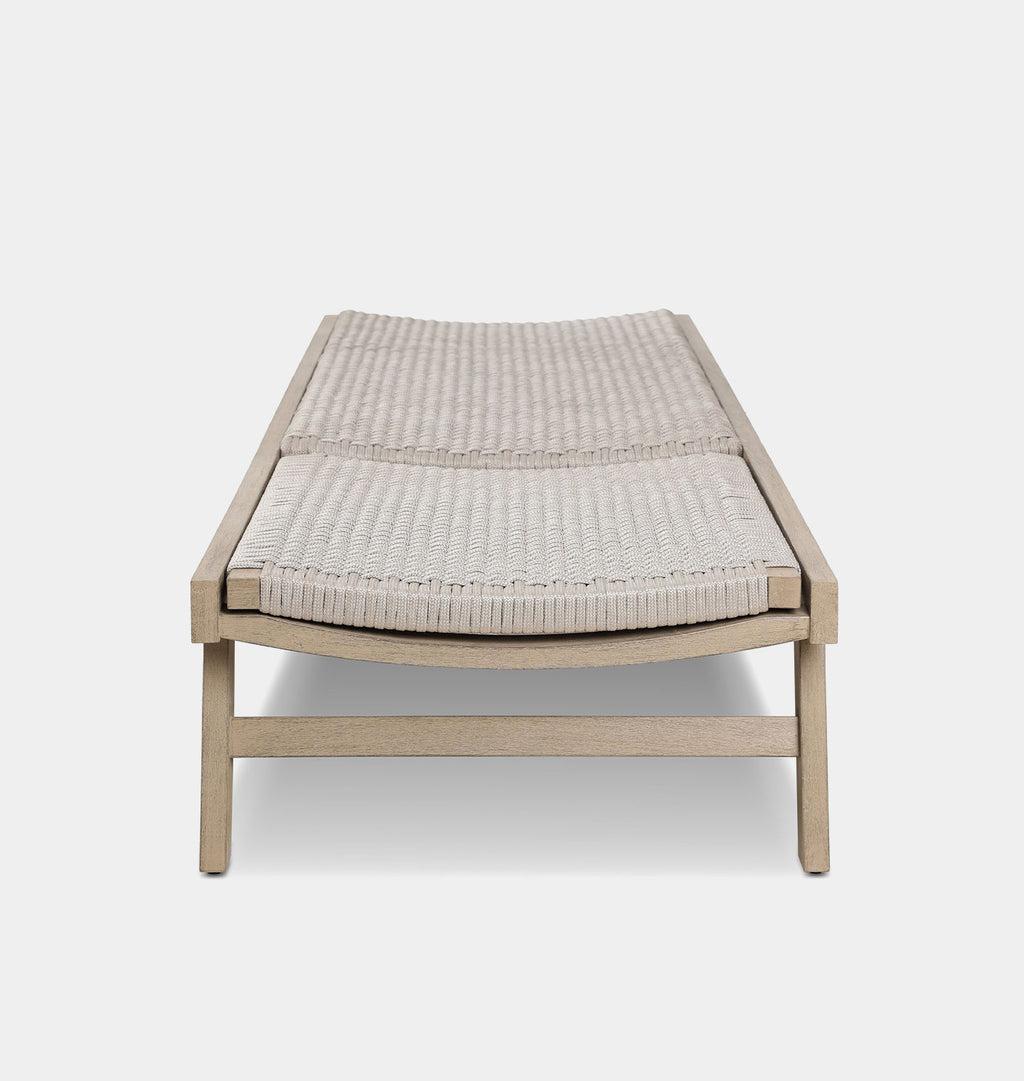 Kagan Outdoor Woven Chaise Brown