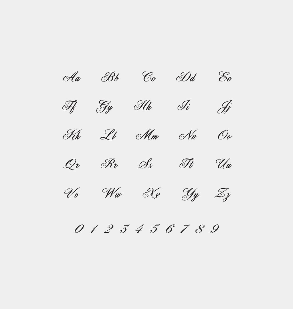 York Script Engraving Font 