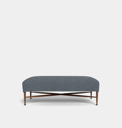 Lauren Ottoman Ocean