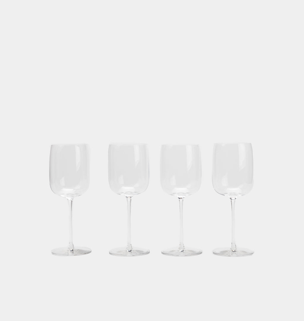 Monroe Wine Glass White 