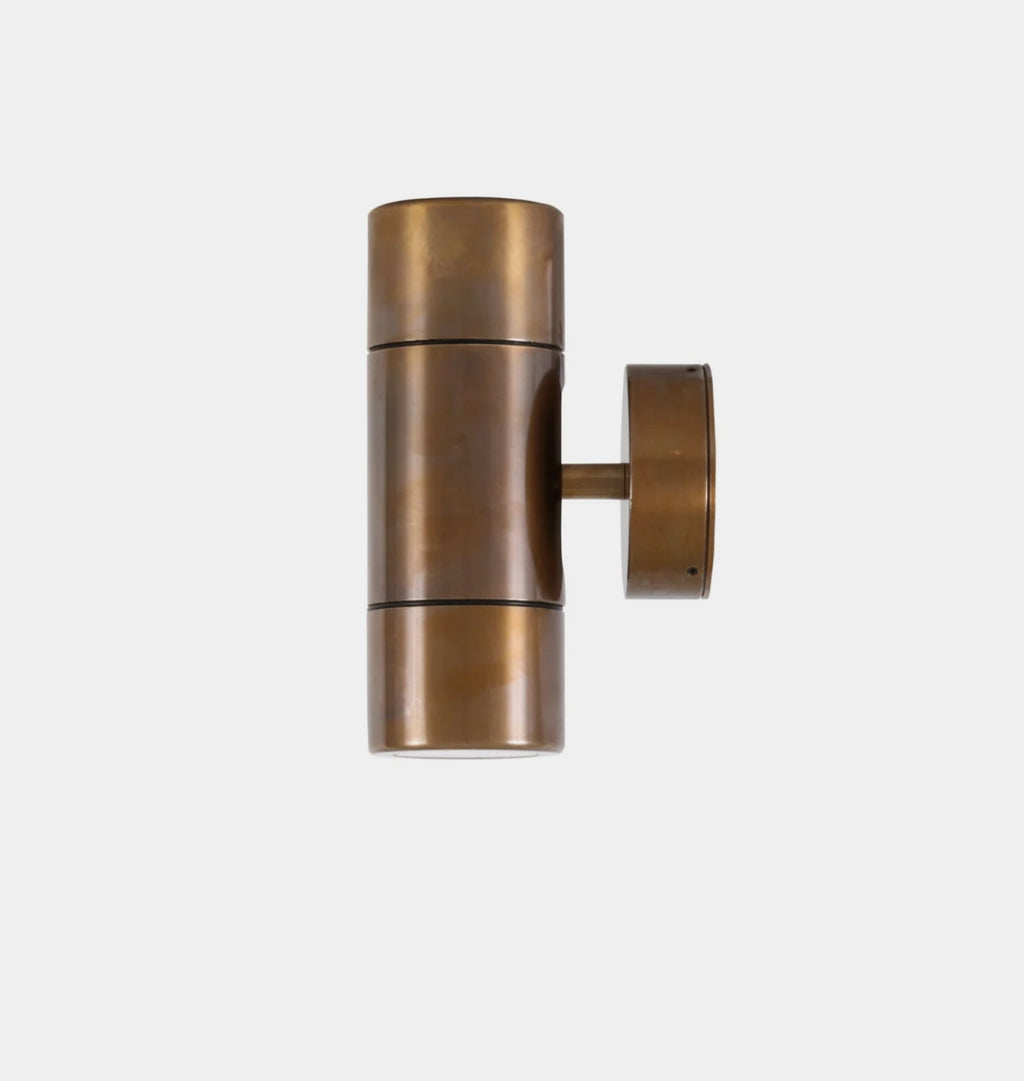 Lana Outdoor Sconce Antique Brass