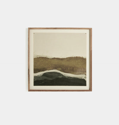Lands by Dan Hobday Framed Print