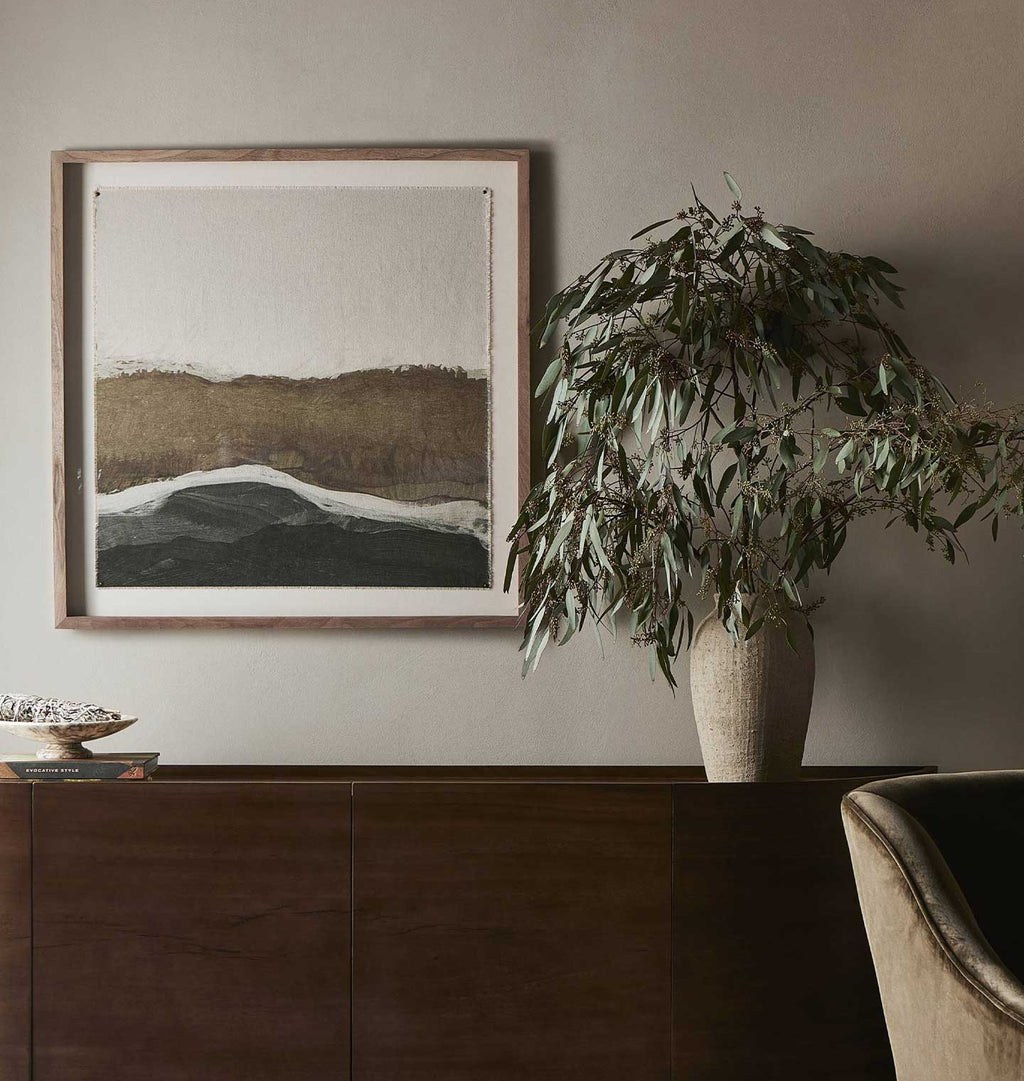 Lands by Dan Hobday Framed Print