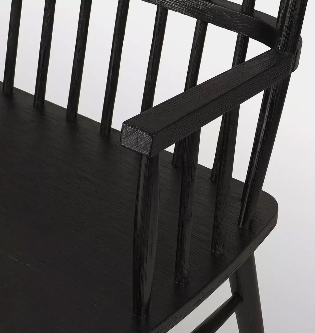 Larkspur Bench Black