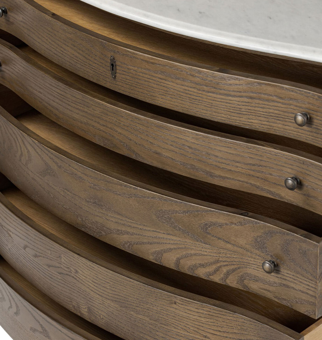 Lena Dresser Spiced Oak