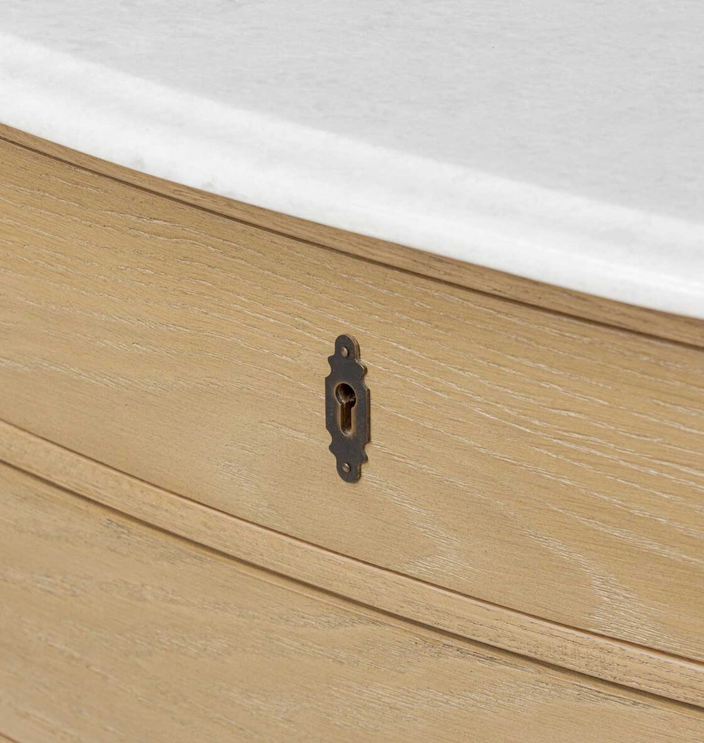 Lena Dresser Light Weathered Oak