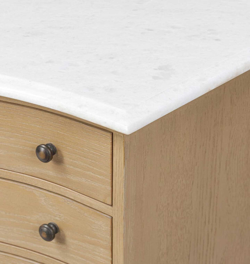 Lena Dresser Light Weathered Oak