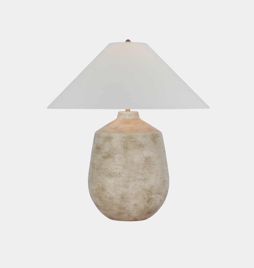 Lillis Large Table Lamp Waxed Bisque