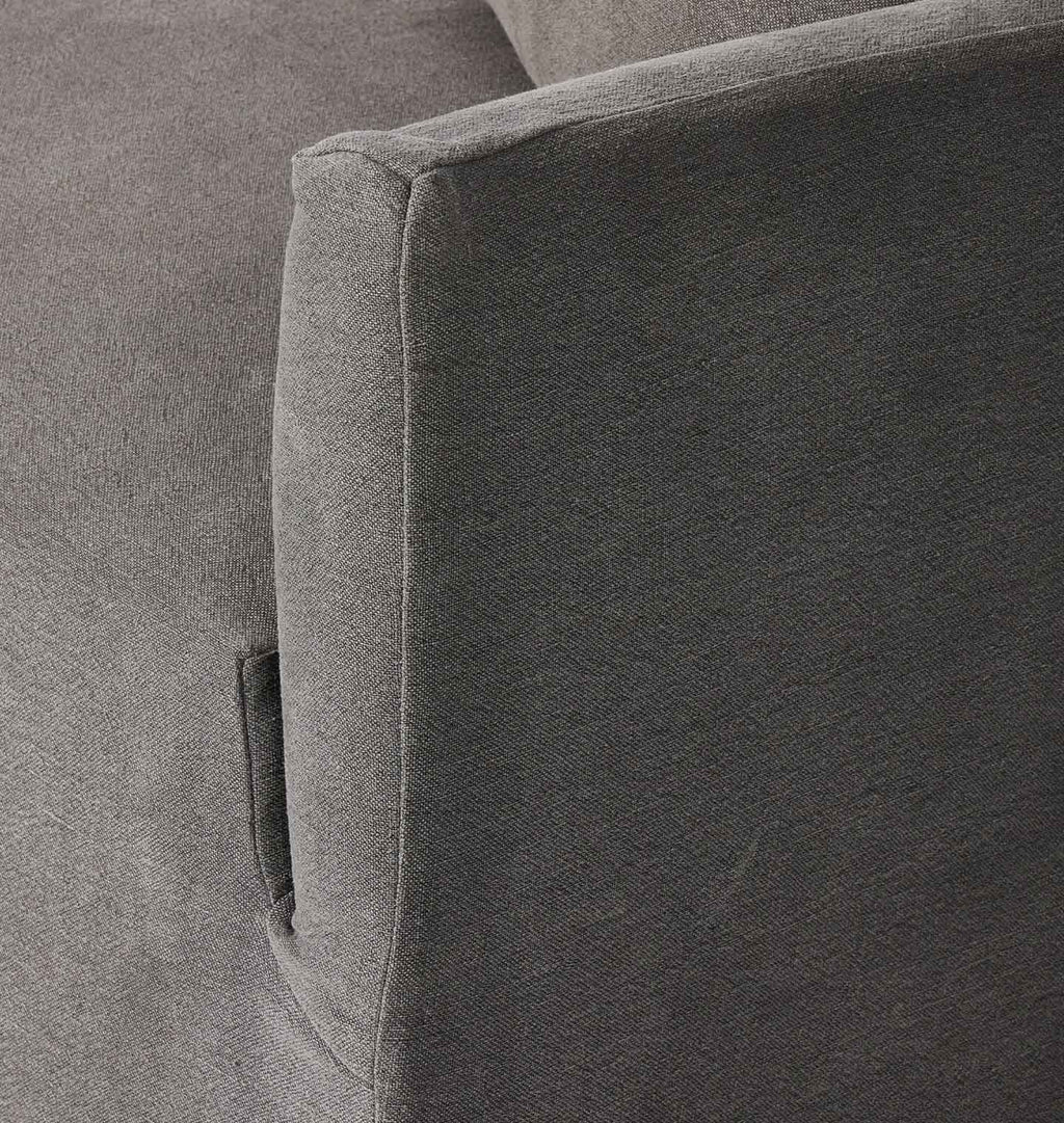Lowell Slipcover Sofa 96" Broadway Denim