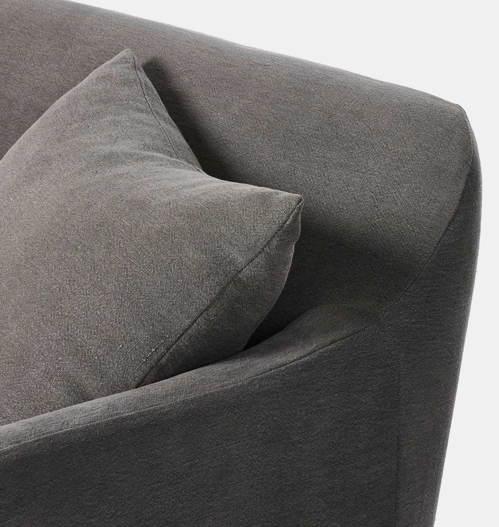 Lowell Slipcover Sofa 96" Broadway Denim
