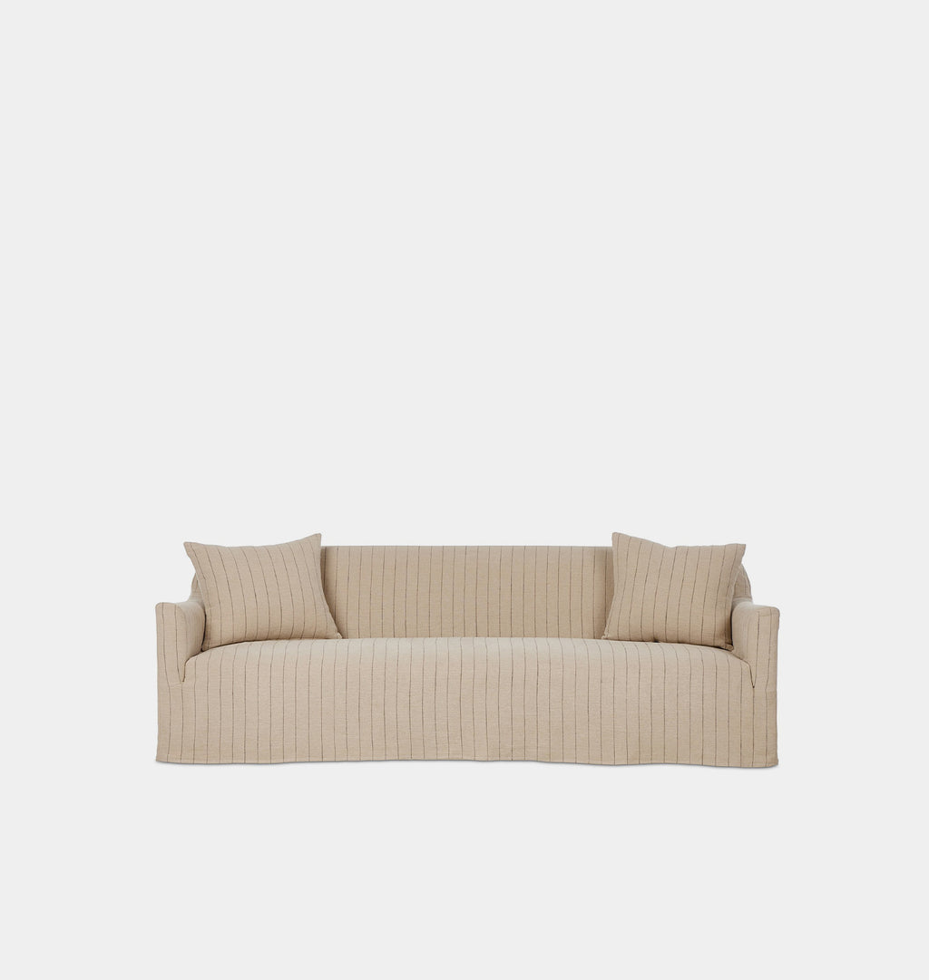 Lowell Slipcover Sofa 96" Lavon Flint