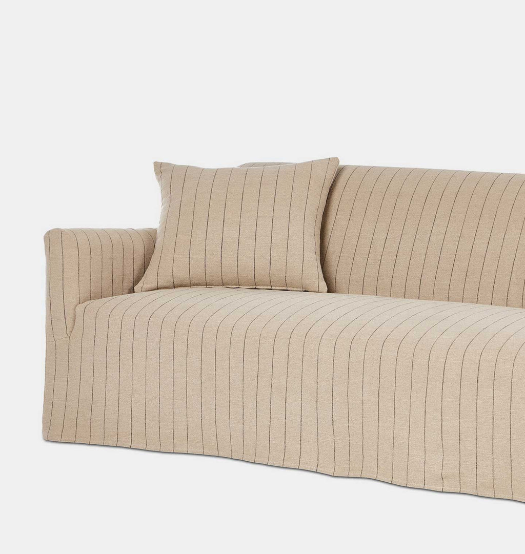 Lowell Slipcover Sofa 96" Lavon Flint