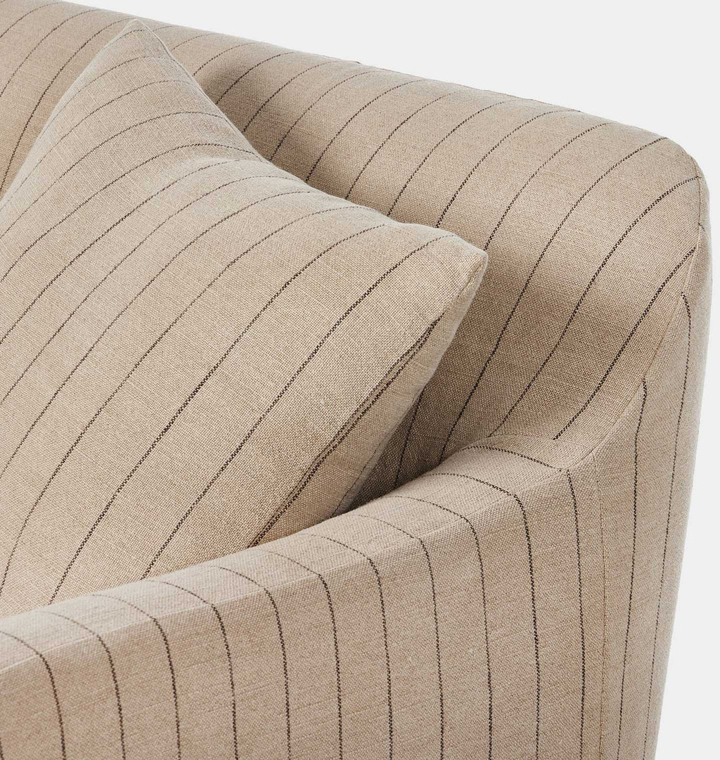 Lowell Slipcover Sofa 96" Lavon Flint